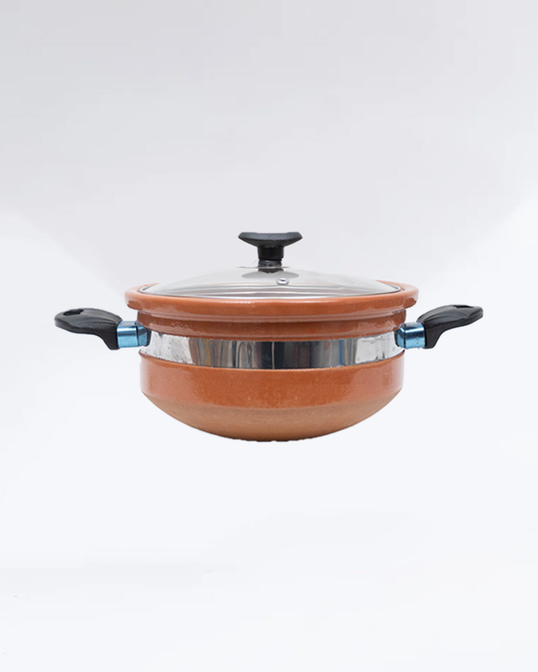 Artisan Clay Glazed Karahi