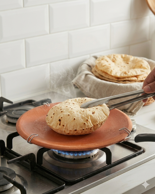 Artisan Clay Glazed Tawa