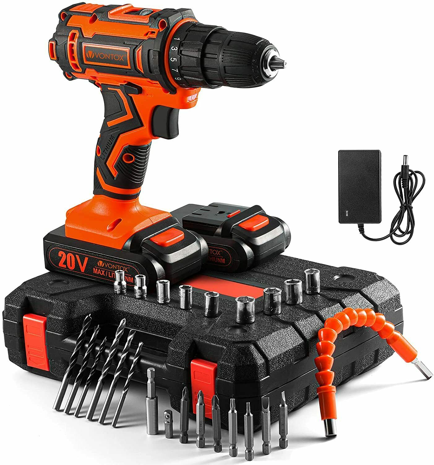 Hammer Drill Black+Decker BDCHD18K 18V + charger + 1 battery